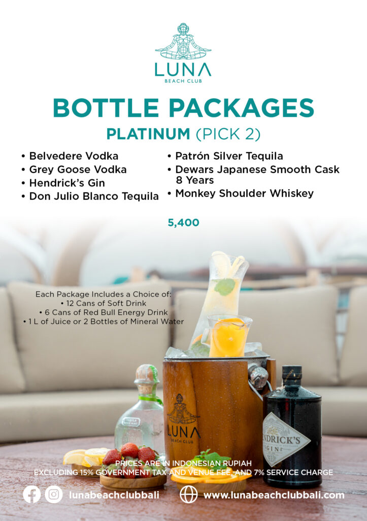 Bottle Packages Platinnum
