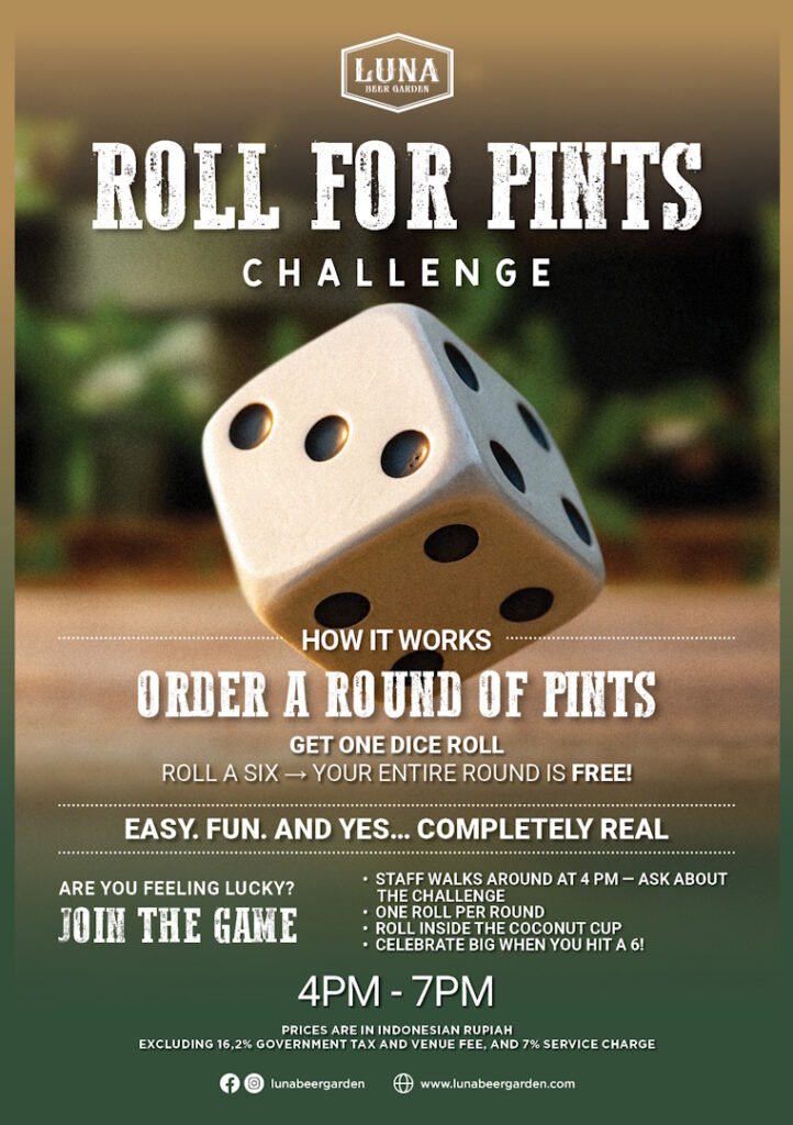 Roll For Pints Challenge